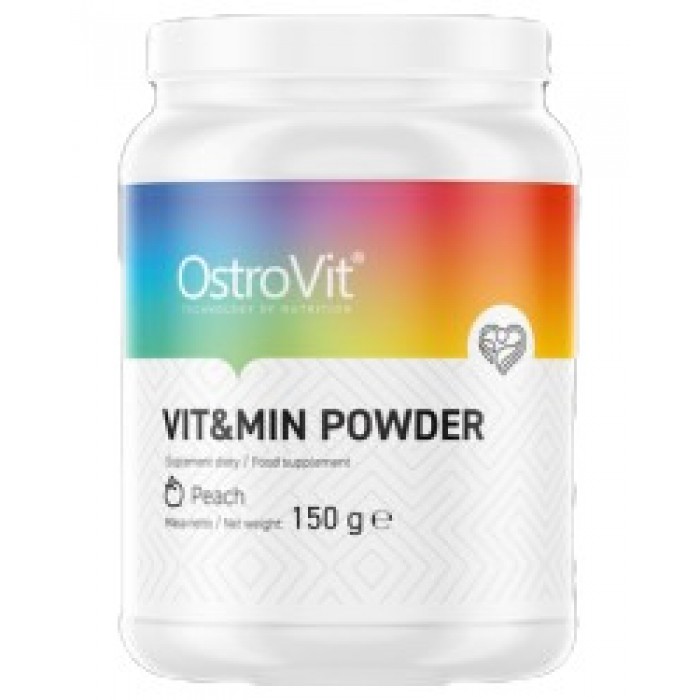 OstroVit - Vit&Min Powder | Multivitamin and Mineral Formula / 150 грама, 30 дози