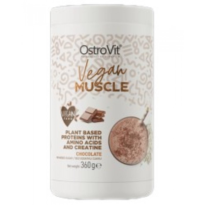 OstroVit - Vegan Muscle | with Creatine, BCAA & Ginseng / 360 грама, 12 дози