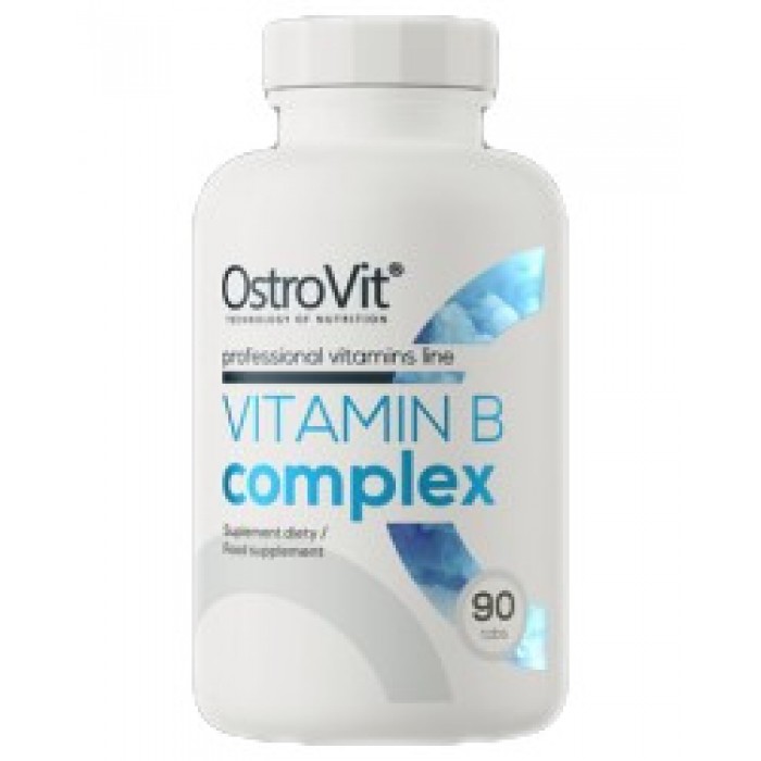 OstroVit - Vitamin B Complex + C & E / 90 Таблетки, 90 дози