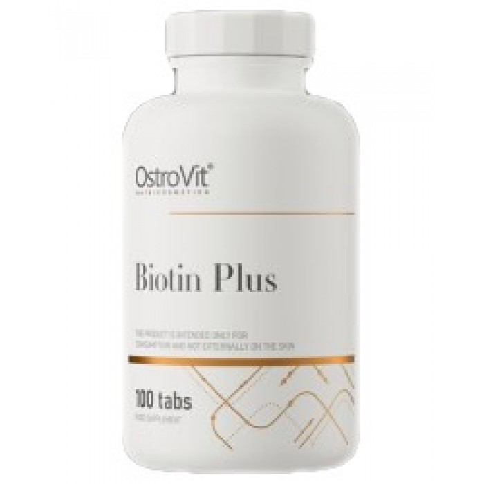 OstroVit - Biotin Plus 2500 mcg / 100 Таблетки, 200 дози