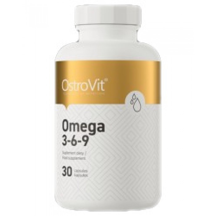 OstroVit - Omega 3-6-9 / 30 Гел капсули, 30 дози
