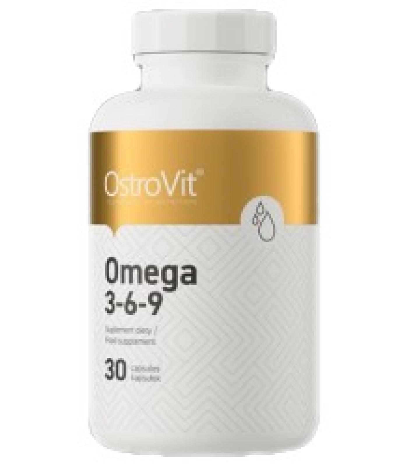 OstroVit - Omega 3-6-9 / 30 Гел капсули, 30 дози