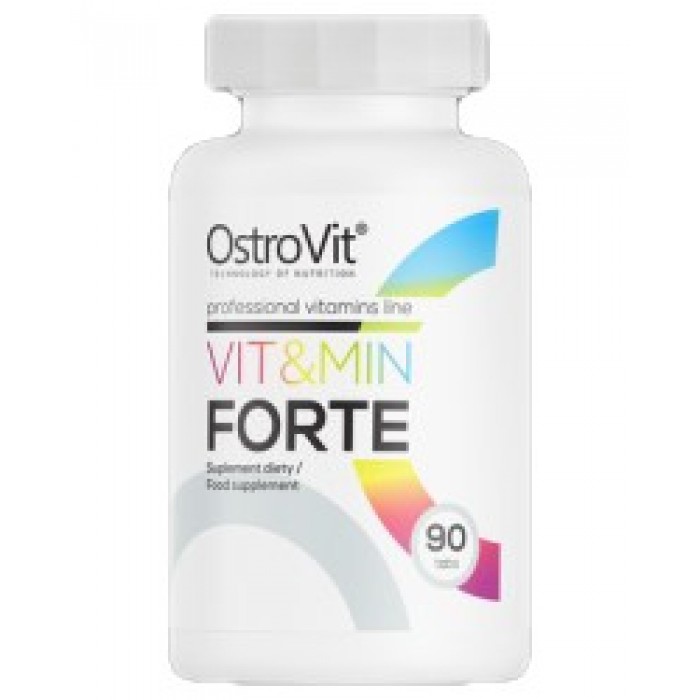 OstroVit - Vit&Min Forte / 90 Таблетки, 90 дози