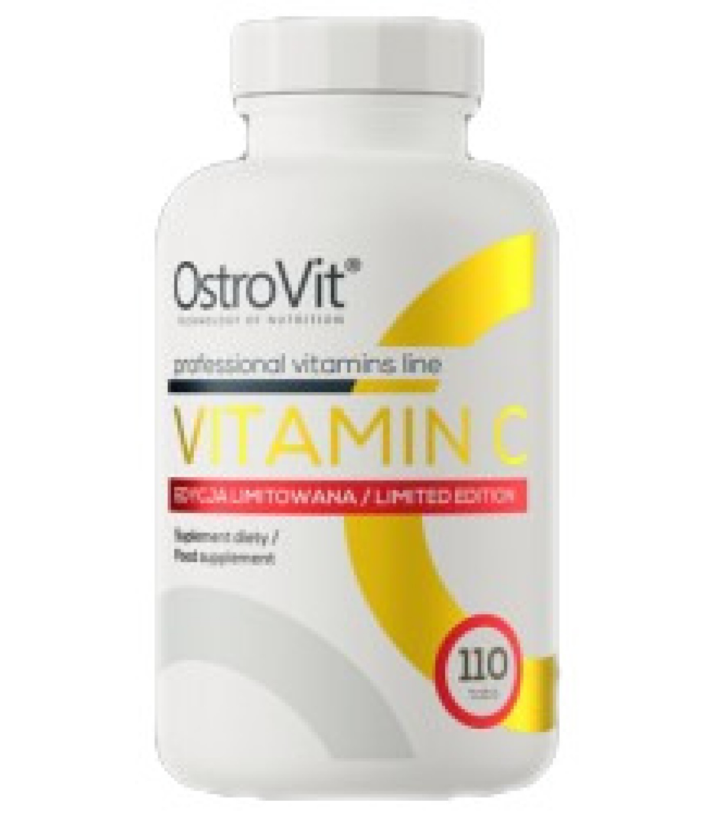 OstroVit - Vitamin C 1000 mg / Limited Edition / 110 Таблетки, 110 дози