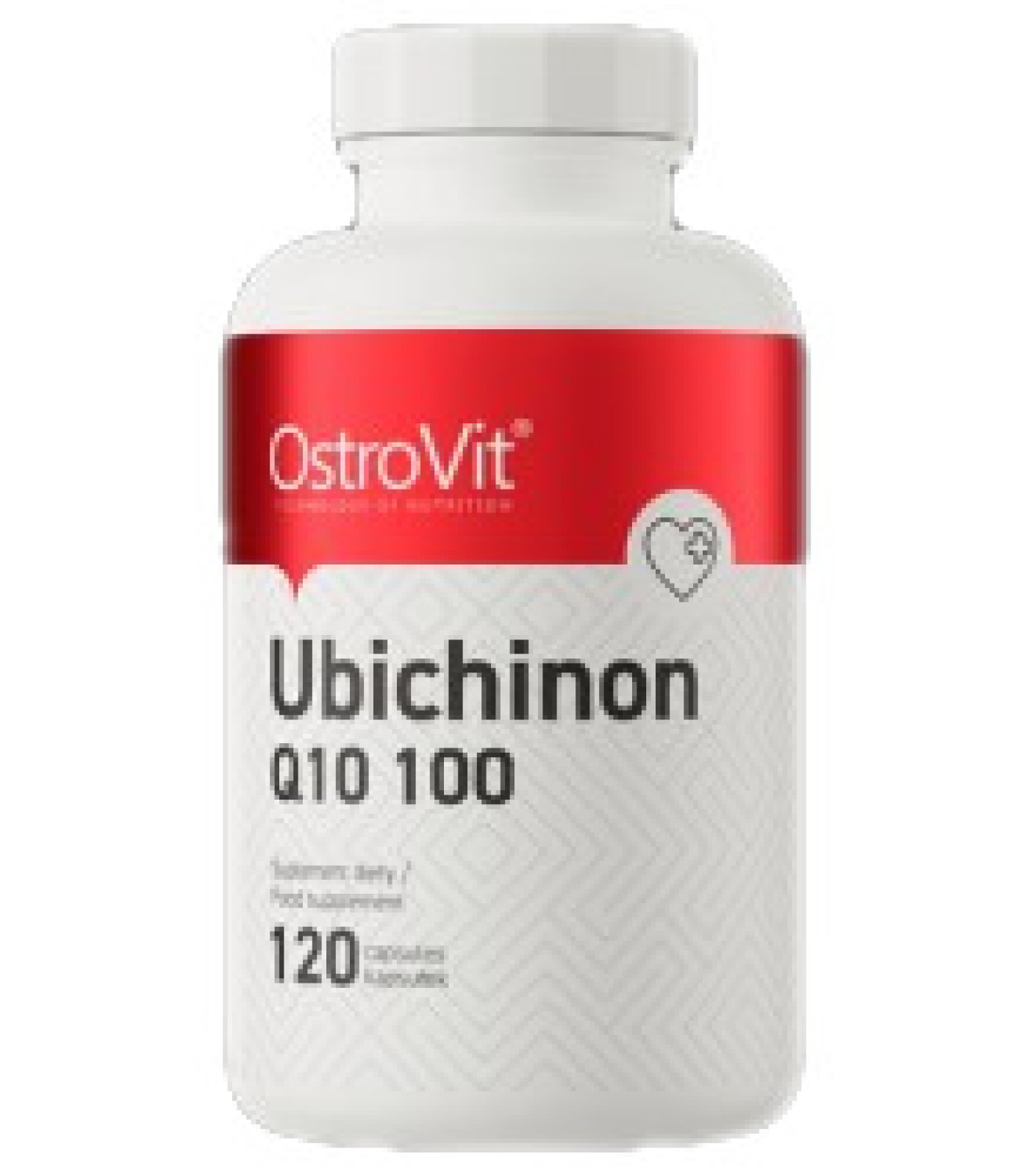 OstroVit - CoQ10 / Ubichinon 100 mg / 120 Гел капсули, 120 дози