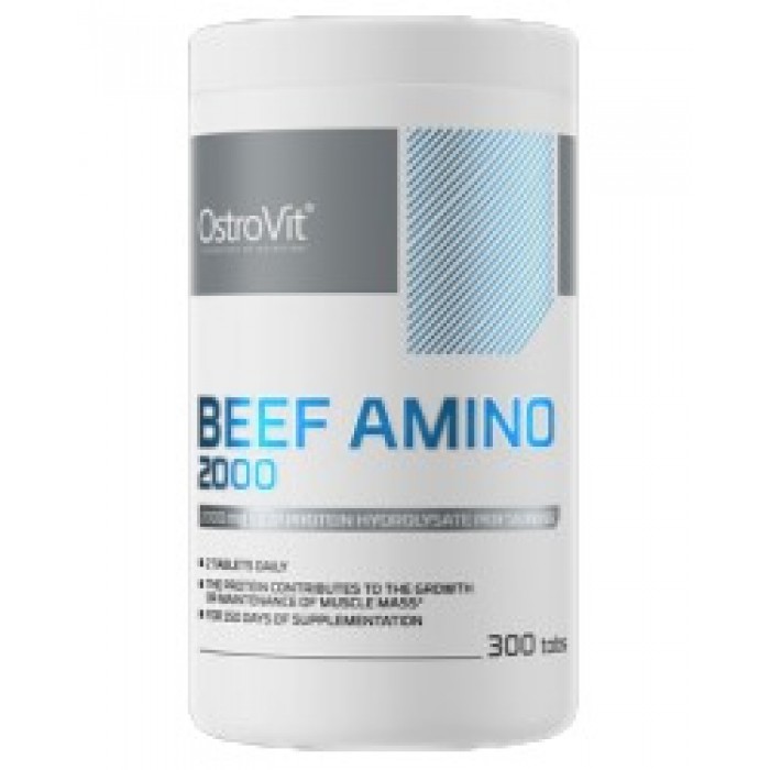 OstroVit - Beef Amino 2000 / 300 Таблетки, 150 дози