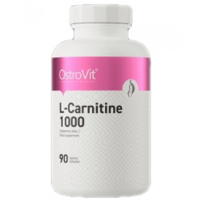 OstroVit - L-Carnitine 1000 / 90 Таблетки, 90 дози