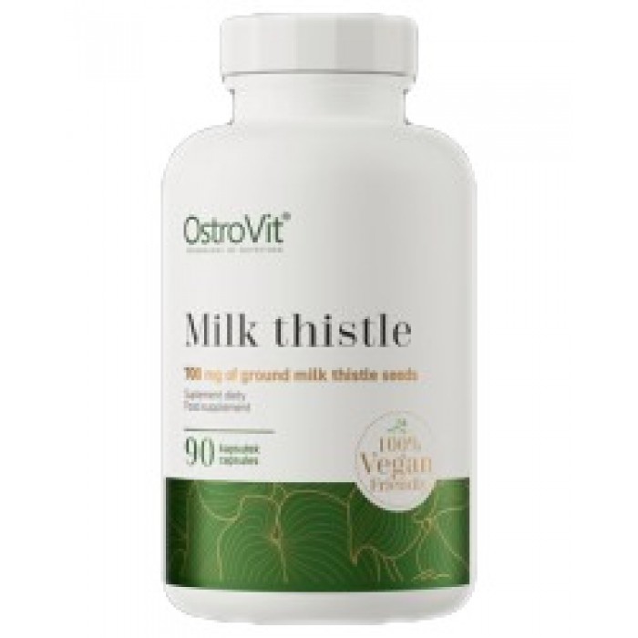 OstroVit - Milk Thistle 700 mg / Vege / 90 капсули, 90 дози