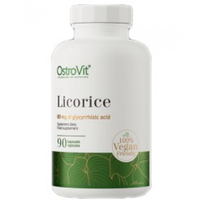 OstroVit - Licorice 400 mg / Vege / 90 капсули, 90 дози