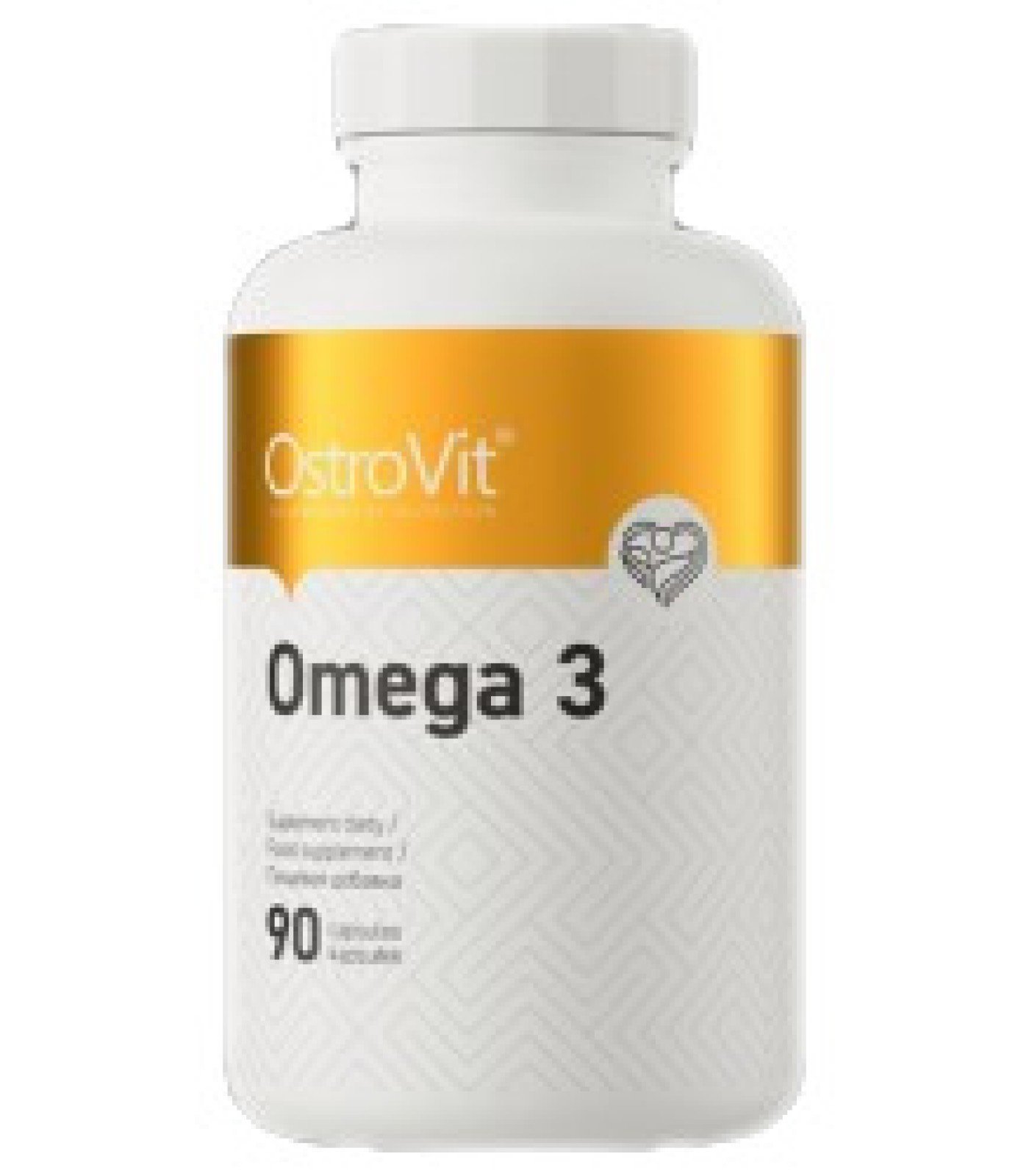 OstroVit - Omega 3 1000 mg / 90 Гел капсули, 90 дози