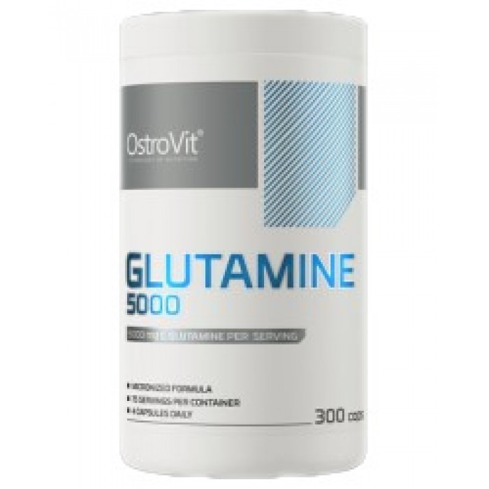 OstroVit - Glutamine 5000 / 300 капсули, 75 дози