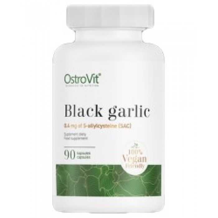 OstroVit - Black Garlic 400 mg | Vege / 90 капсули, 90 дози