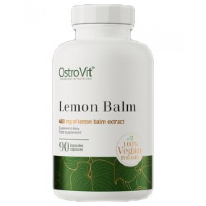 OstroVit - Lemon Balm 400 mg | Vege - Маточина / 90 капсули, 90 дози