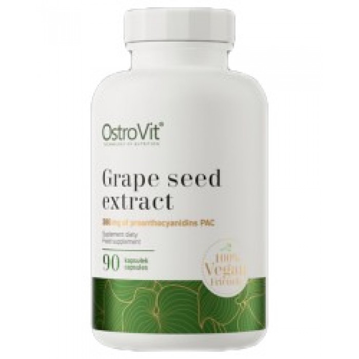 OstroVit - Grape Seed Extract 400 mg / 90 капсули, 90 дози