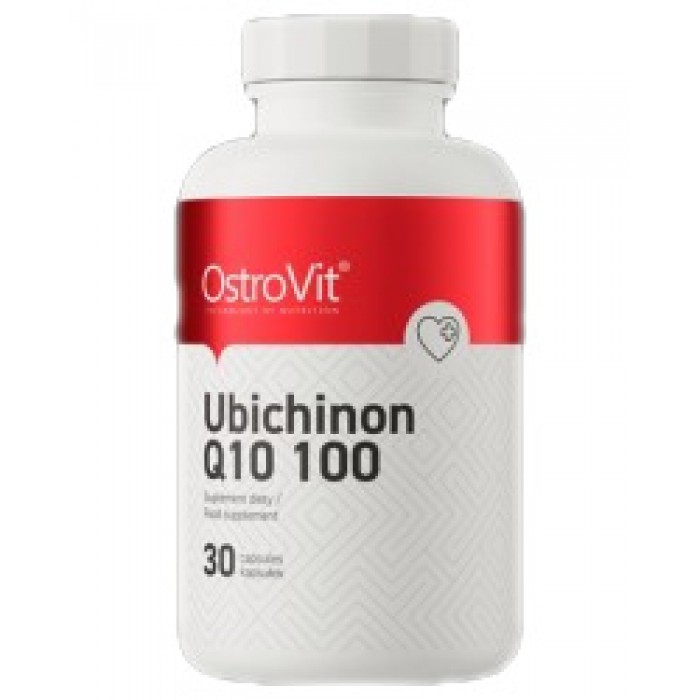 OstroVit - CoQ10 / Ubichinon 100 mg / 30 Гел капсули, 30 дози