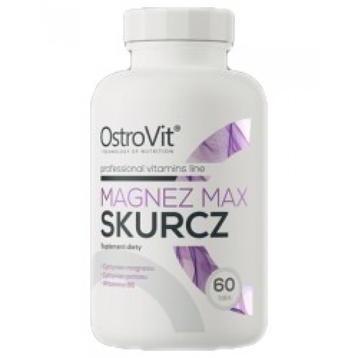 OstroVit - Magnez MAX / Anticramp / 60 Таблетки, 60 дози