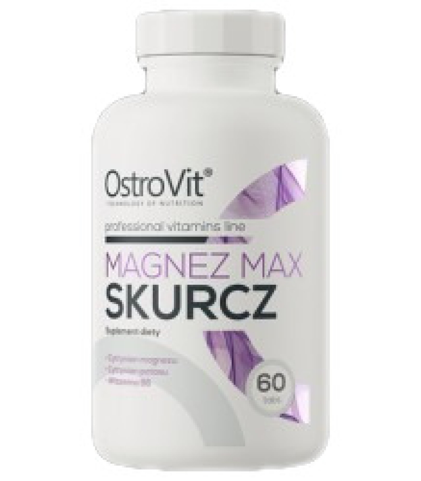 OstroVit - Magnez MAX / Anticramp / 60 Таблетки, 60 дози