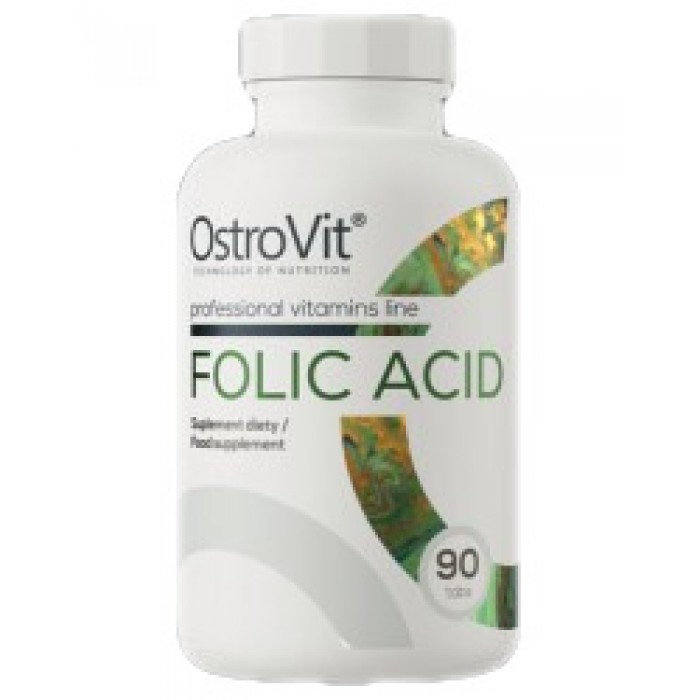 OstroVit - Folic Acid 400 mcg / 90 Таблетки, 90 дози