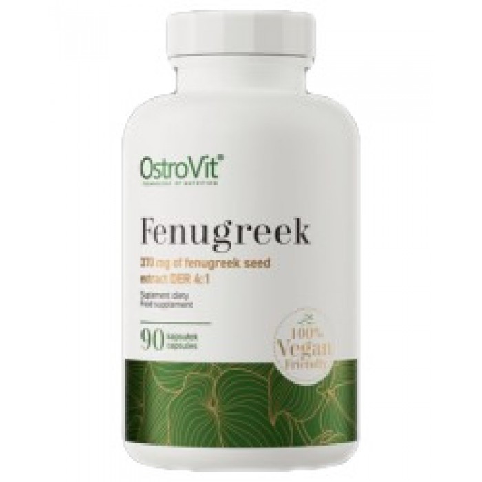 OstroVit - Fenugreek 370 mg | 4:1 Seed Extract / 90 капсули, 90 дози