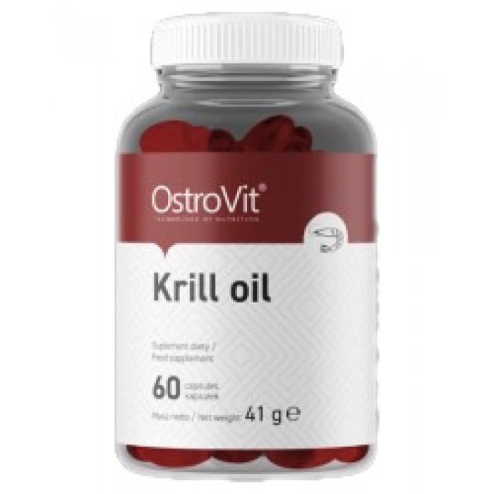 OstroVit - Krill Oil 500 mg / 60 Гел капсули, 30 дози