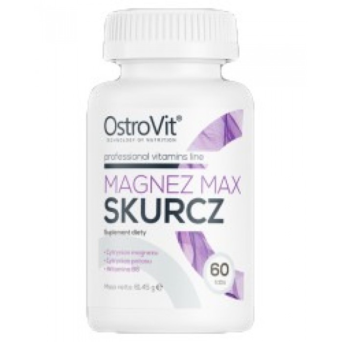 OstroVit - Magnez MAX / Anticramp / 60tabs.