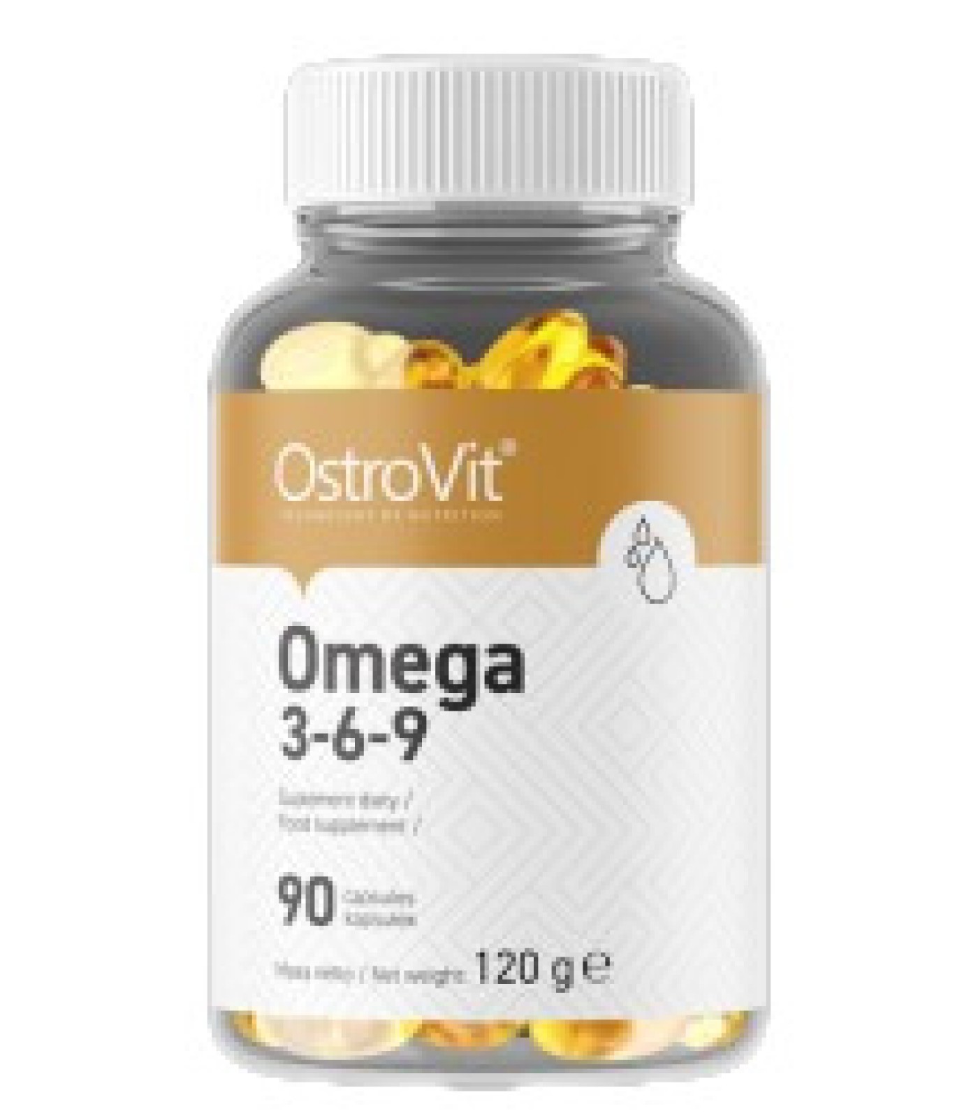 OstroVit - Omega 3-6-9 / 90 Гел капсули, 90 дози