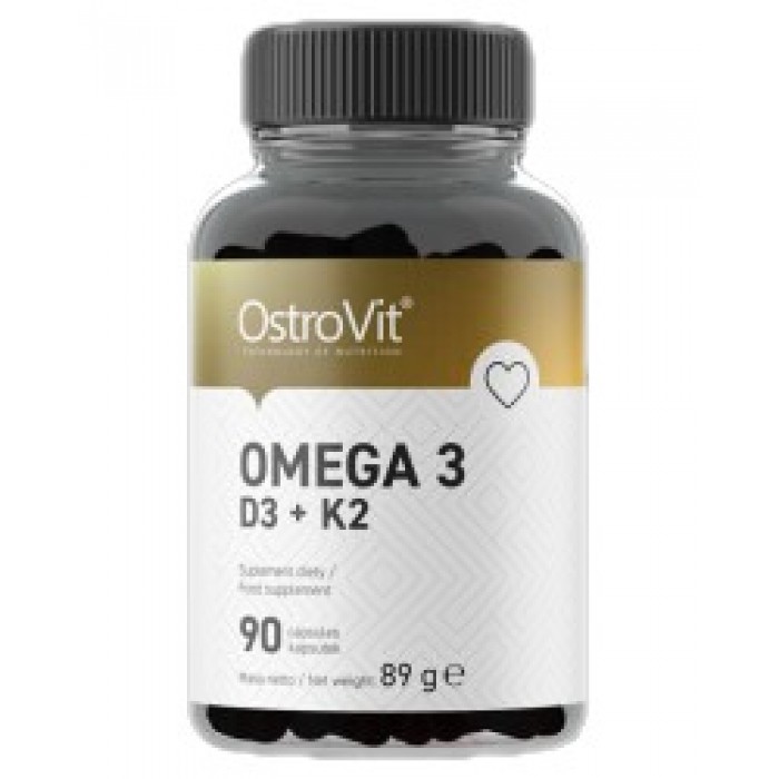 OstroVit - Omega 3 / D3 + K2 / 90softgels