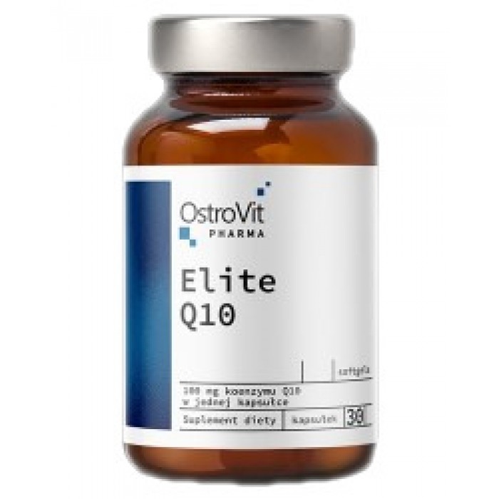OstroVit - Elite Q10 100 mg | CoQ10 / 30 Гел капсули, 30 дози