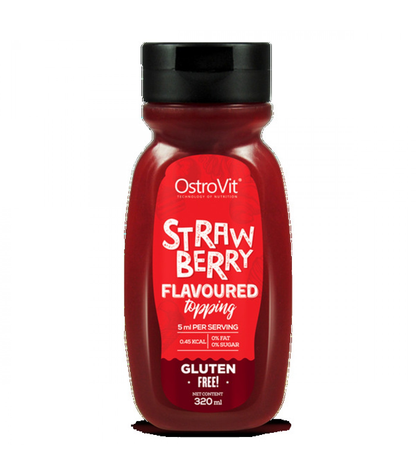 OstroVit - Strawberry Syrup / Zero Calorie / 320 мл