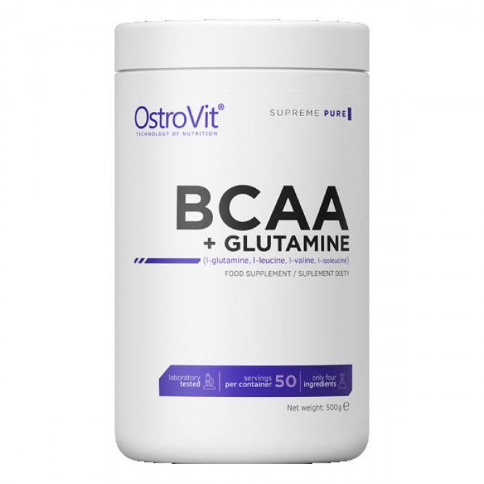 OstroVit - BCAA + GLUTAMINE Powder / 500 g
