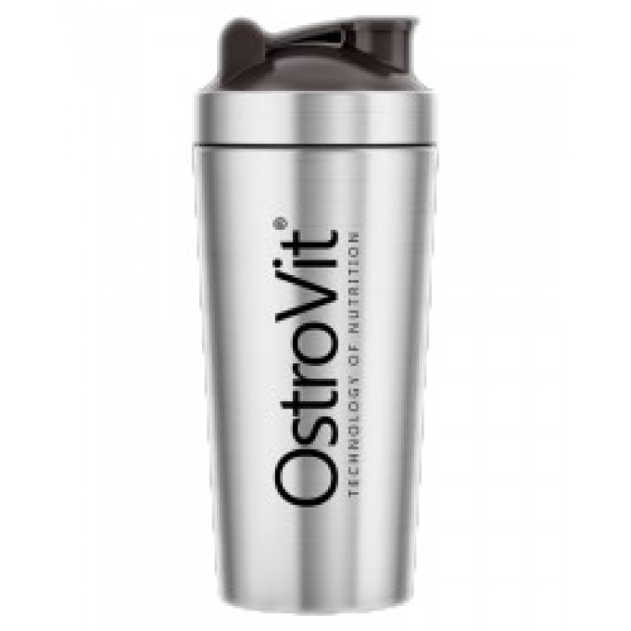 OstroVit - Metal / Steel Shaker / 750 ml / Silver / 750 мл