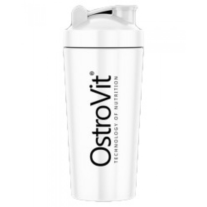 OstroVit - Metal / Steel Shaker / 750 ml / White / 750 мл