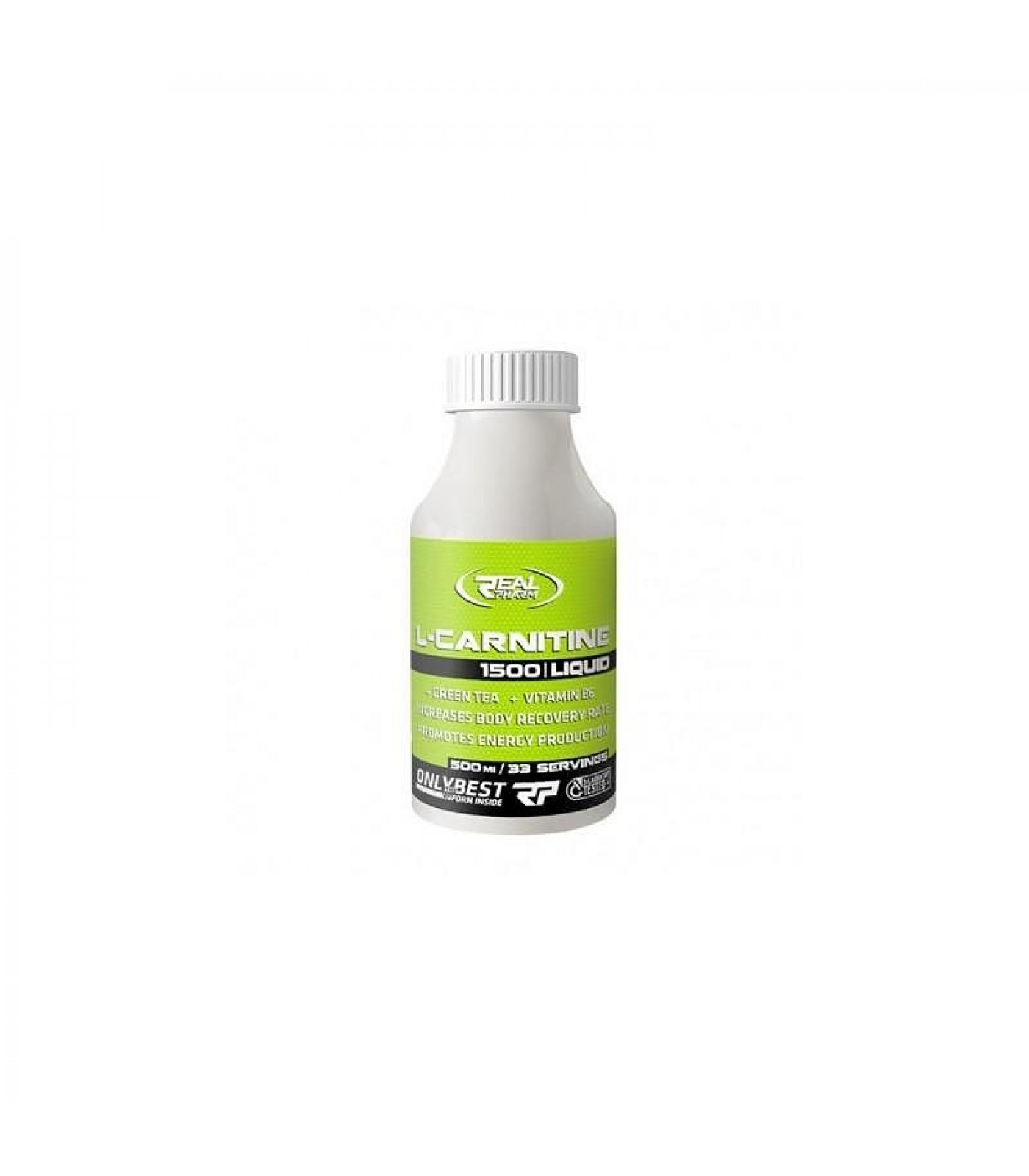 Real Pharm - L-Carnitine 1500mg + Green Tea Real Pharm 500ml​