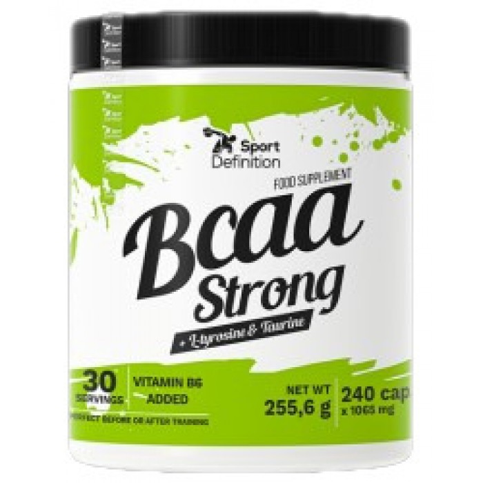 Sport Definition - BCAA Strong / 240 капсули, 60 дози