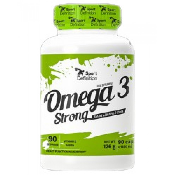 Sport Definition - Omega 3 Strong / 90 капсули, 30 дози