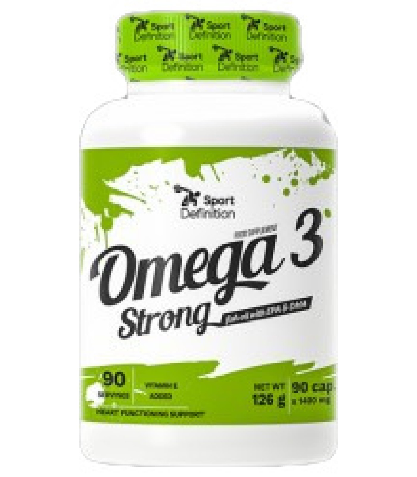 Sport Definition - Omega 3 Strong / 90 капсули, 30 дози