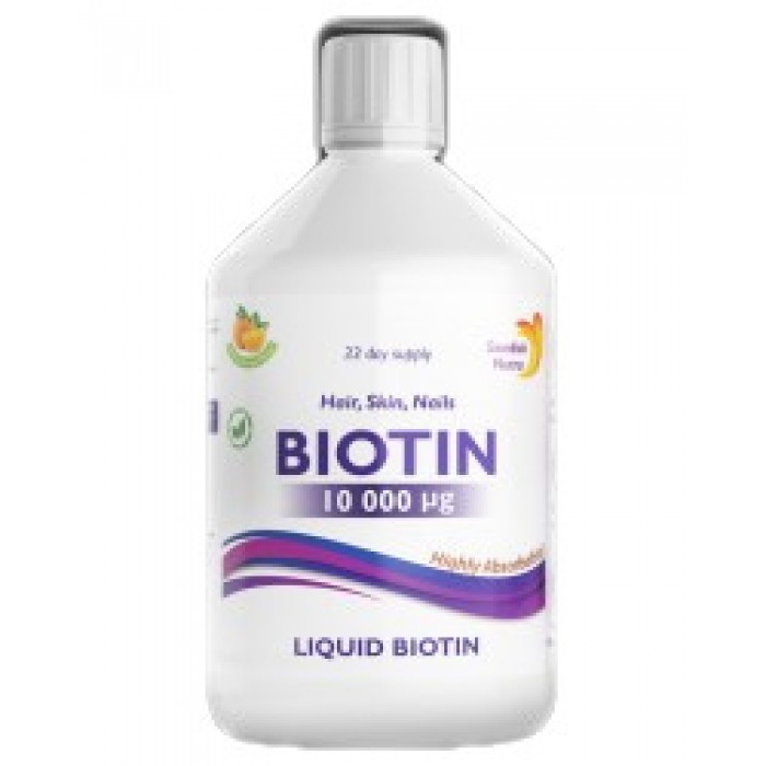 Swedish Nutra - Biotin 10 000 mcg / 500 мл, 33 дози
