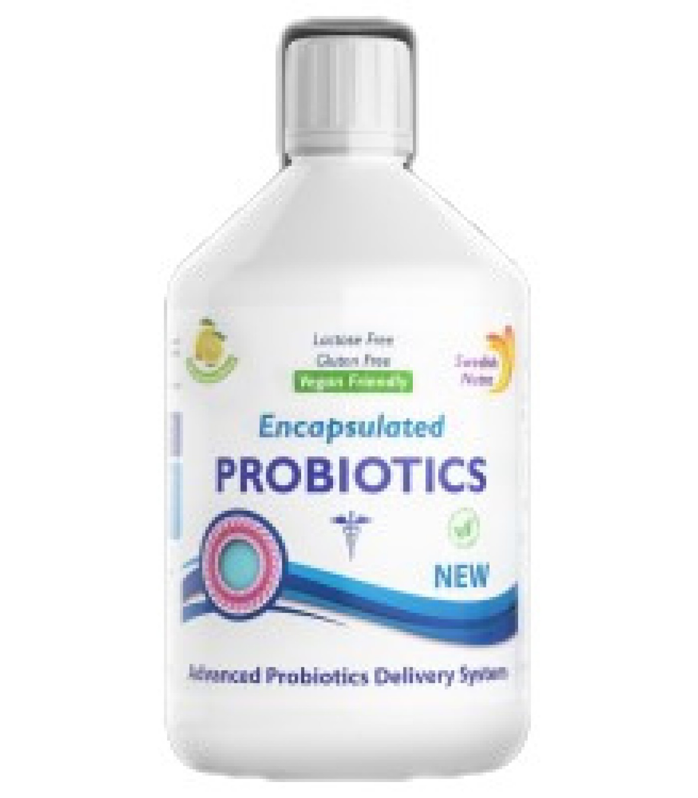 Swedish Nutra - Probiotic (Encapsulated) / 500 мл, 33 дози​