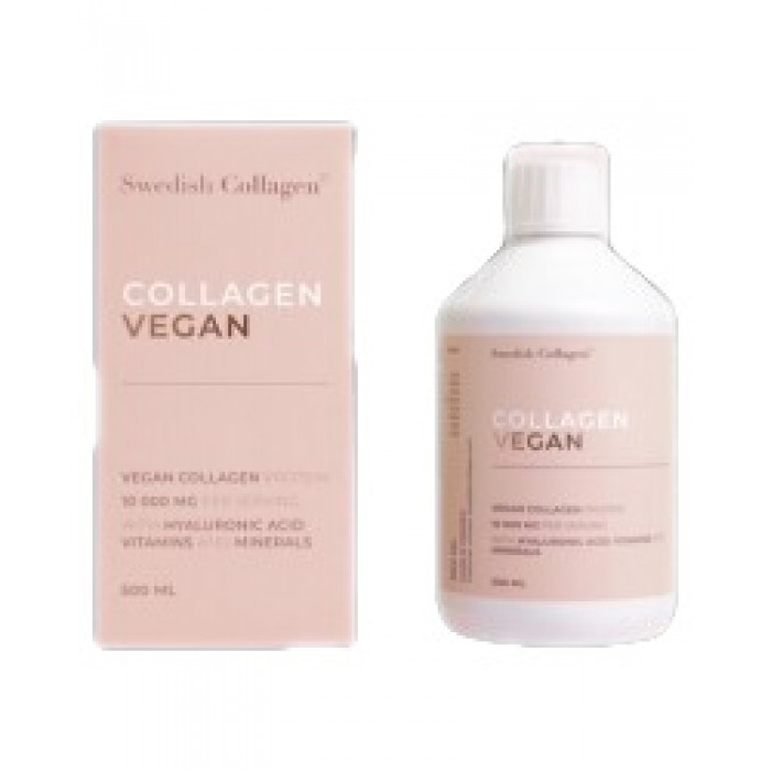 Swedish Nutra - Vegan Collagen 10 000 mg | With Hyaluronic Acid , Vitamins and Minerals / 500 мл, 20 дози​
