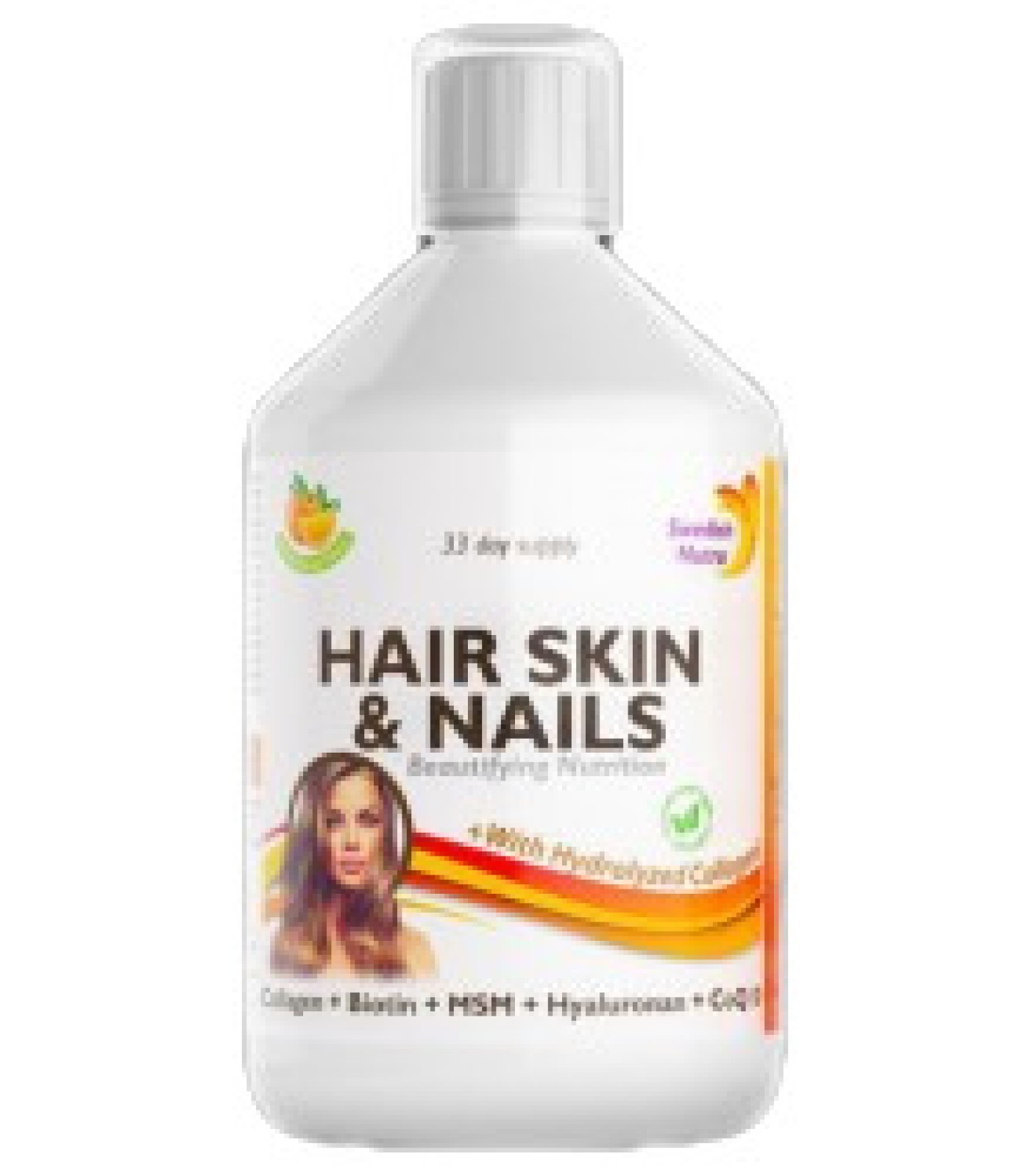 Swedish Nutra - Hair, Skin and Nails / 500 мл, 33 дози​