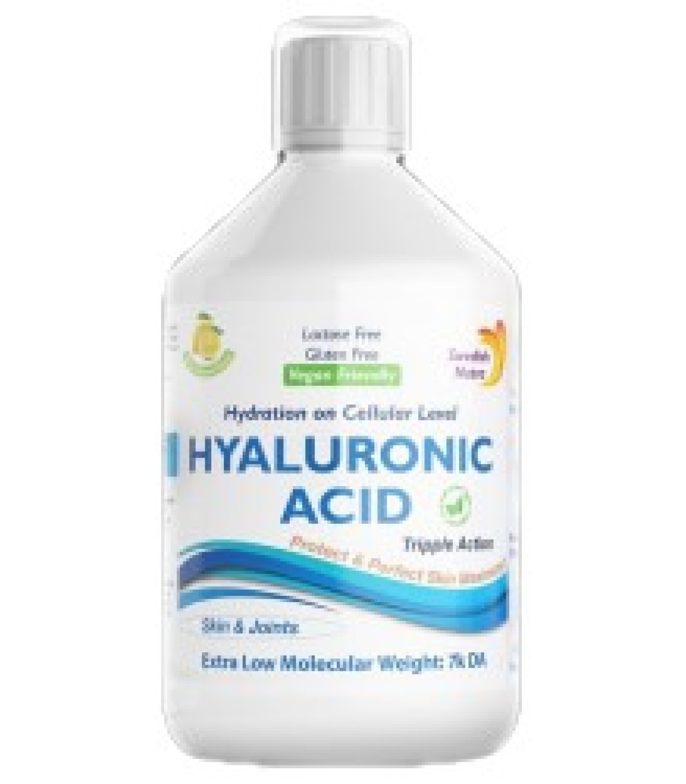 Swedish Nutra - Hyaluronic Acid 100 mg / 500 мл, 33 дози​