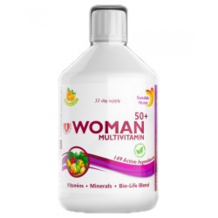 Swedish Nutra - Woman Multivitamin 50+ | Vitamins + Minerals + Bilo-Life Blend / 500 мл, 33 дози​