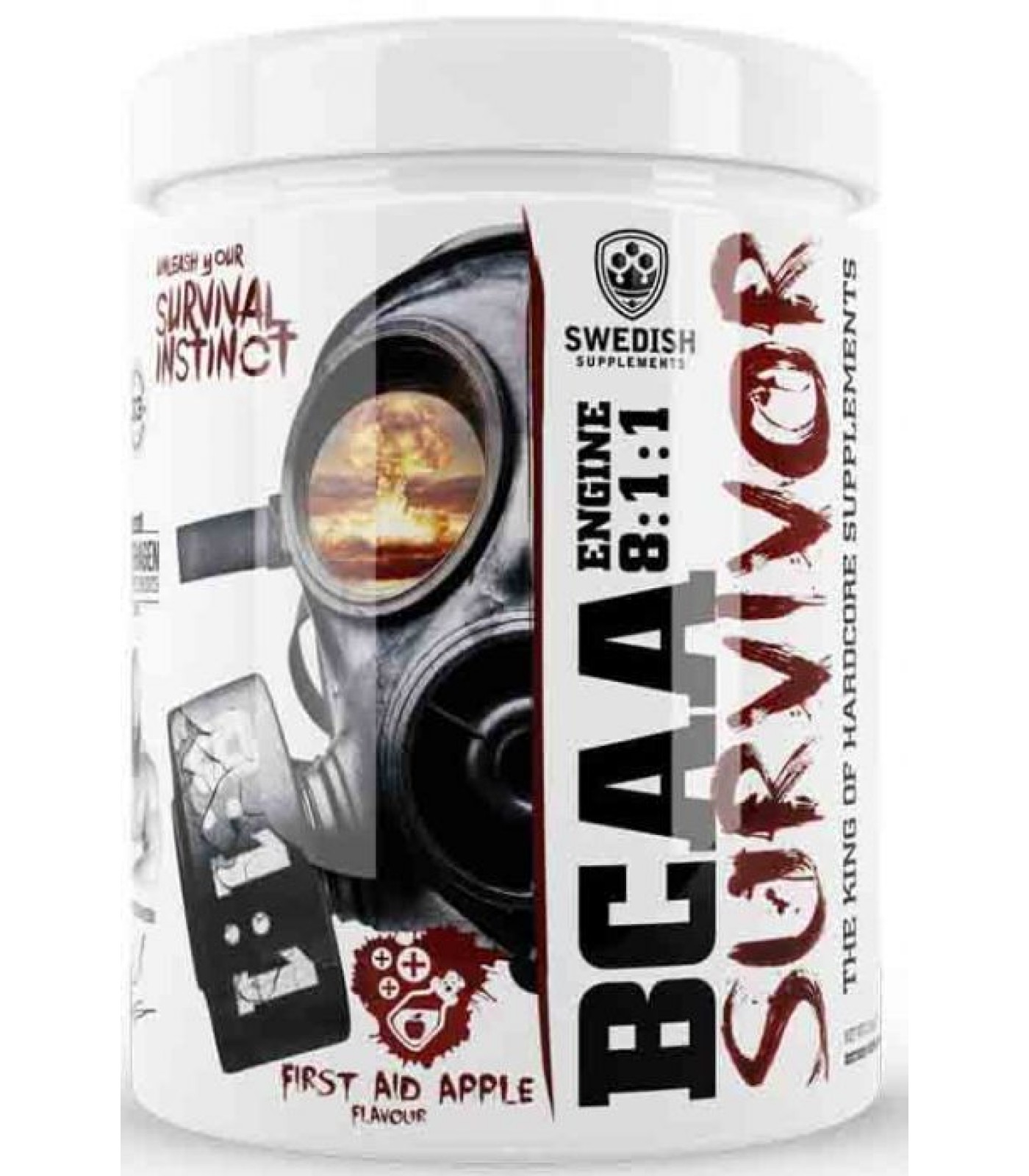 SWEDISH Supplements - BCAA SURVIVOR 8:1:1