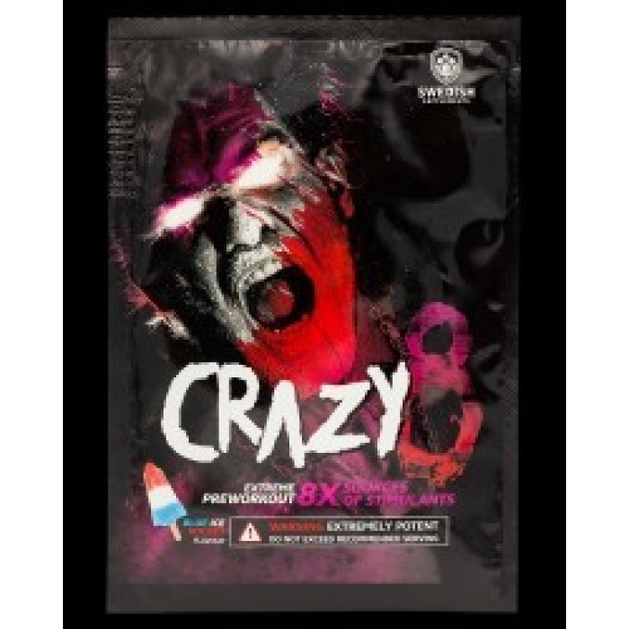 SWEDISH Supplements - Crazy 8 / Extreme PreWorkout