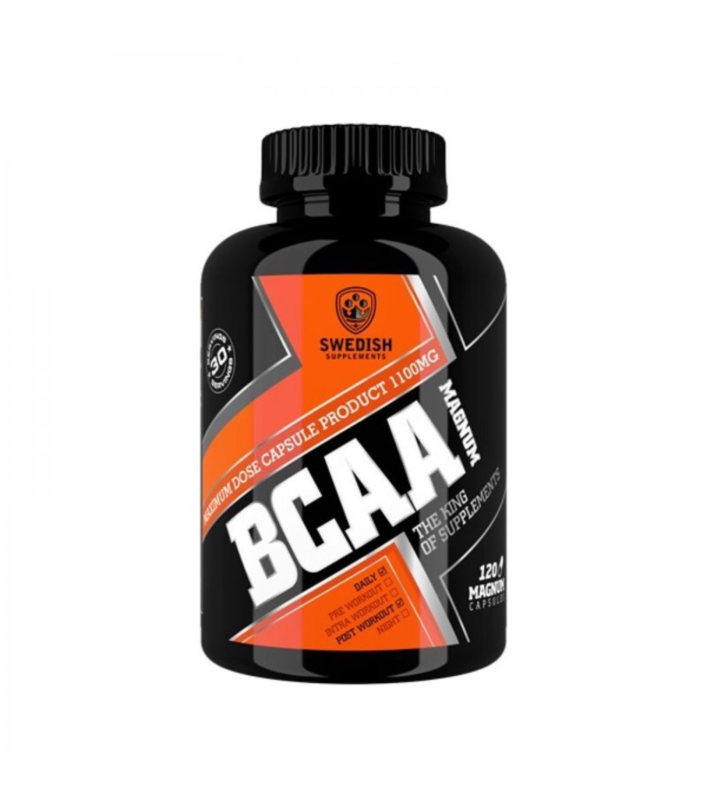 SWEDISH Supplements - BCAA Magnum 1100 mg