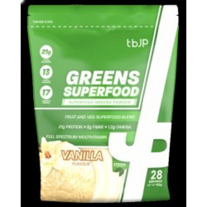 Trained by JP - Superfood Greens Powder / 952 грама, 28 дози​