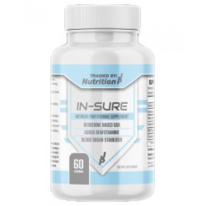 Trained by JP - In-Sure | with Berberine and Benfotiamine / 120 капсули, 60 дози​