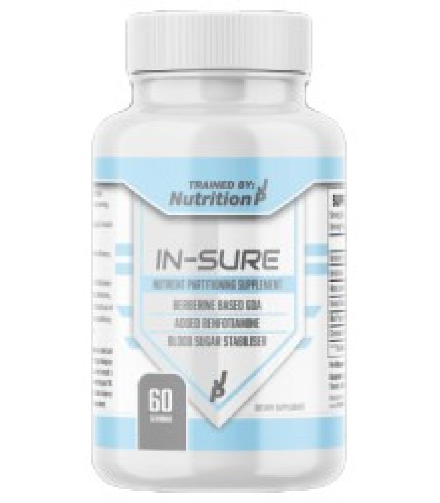 Trained by JP - In-Sure | with Berberine and Benfotiamine / 120 капсули, 60 дози​