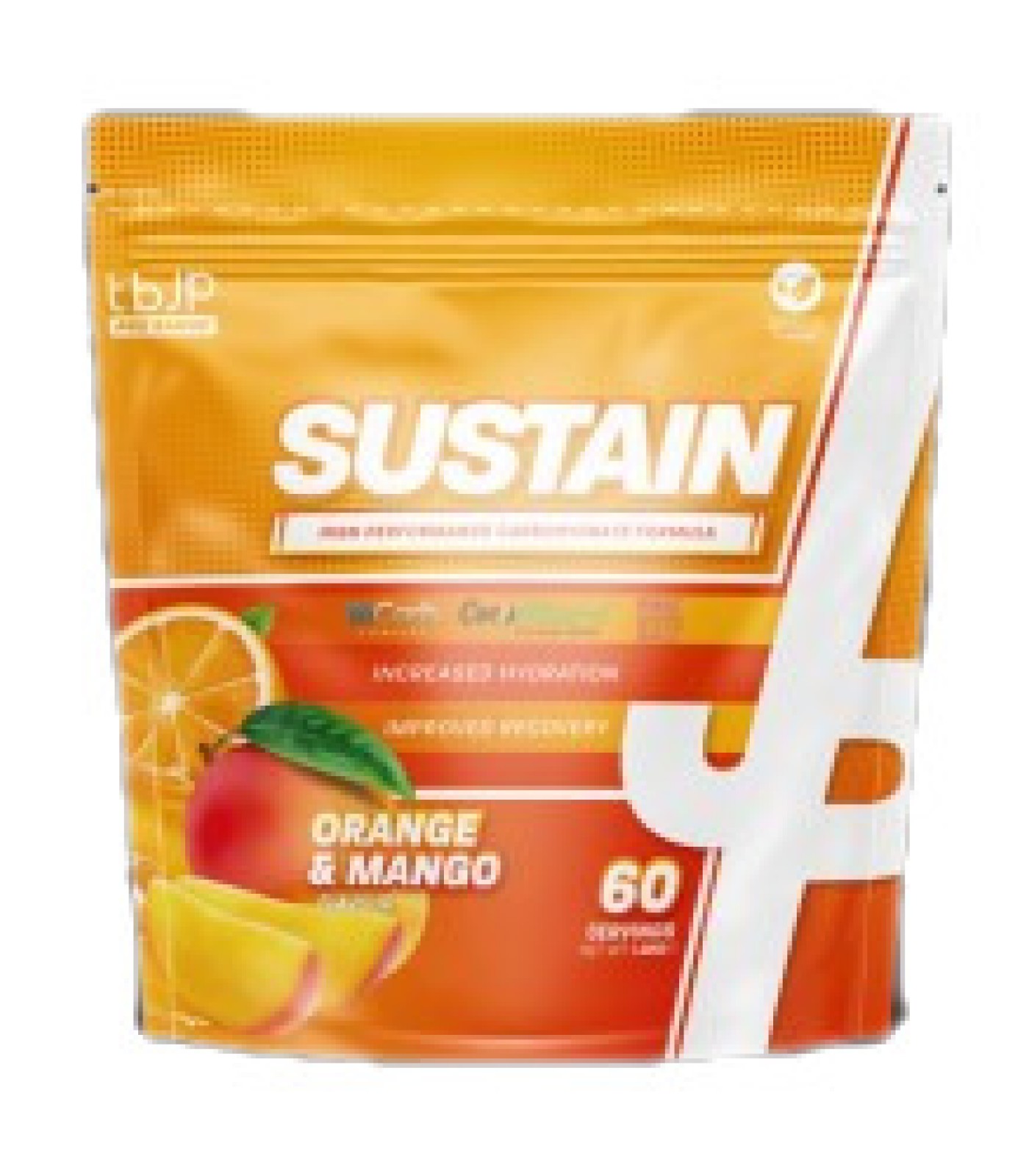 Trained by JP - Sustain | High Performance Carbohydrates / 1800 грама, 50 дози​