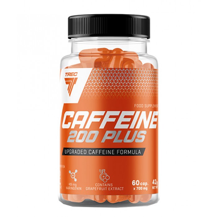 TREC NUTRITION Caffeine 200 Plus / 60 Caps